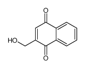 2-(hydroxymethyl)naphthalene-1,4-dione Structure