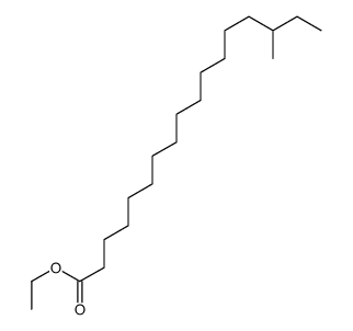 15-Methylheptadecanoic acid ethyl ester结构式