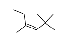 (Z)-2,2,4-trimethyl-hex-3-ene结构式