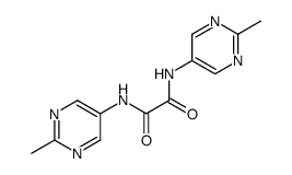 N,N'-bis(2-methylpyrimidin-5-yl)oxamide结构式