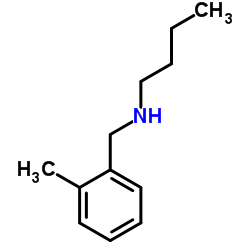 N-(2-Methylbenzyl)-1-butanamine Structure