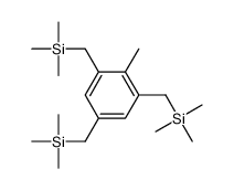 trimethyl-[[2-methyl-3,5-bis(trimethylsilylmethyl)phenyl]methyl]silane Structure