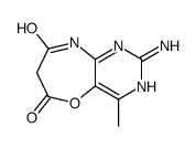 2-amino-4-methyl-9H-pyrimido[5,4-b][1,4]oxazepine-6,8-dione结构式