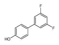 3',5'-DIFLUORO-[1,1'-BIPHENYL]-4-OL结构式