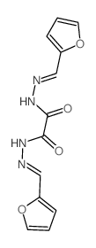 N,N-bis(2-furylmethylideneamino)oxamide Structure