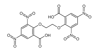 2-[2-(2-carboxy-4,6-dinitrophenoxy)ethoxy]-3,5-dinitrobenzoic acid Structure