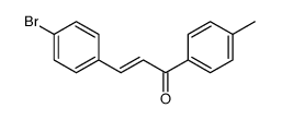 3-(4-bromophenyl)-1-(4-methylphenyl)prop-2-en-1-one Structure