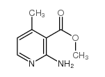 Methyl 2-amino-4-methylpyridine-3-carboxylate Structure