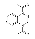 1-(1-acetylpyrido[3,4-e][1,2,4]triazin-4-yl)ethanone Structure