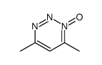 4,6-dimethyl-1-oxidotriazin-1-ium Structure