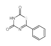 2H-1,3,5-Thiadiazine-2,4(3H)-dione,6-phenyl- Structure