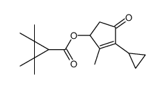 Cyclopropanecarboxylic acid, 2,2,3,3-tetramethyl-, 3-cyclopropyl-2-met hyl-4-oxo-2-cyclopenten-1-yl ester picture