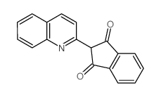 1H-Indene-1,3(2H)-dione,2-(2-quinolinyl)- picture