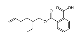 mono(2-ethyl-5-hexenyl) 1,2-benzenedicarboxylate Structure