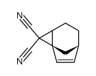 2,2-dicyanotricyclo(4.2.1.01,3)non-7-ene结构式