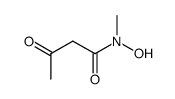 Butanamide, N-hydroxy-N-methyl-3-oxo- (9CI) Structure