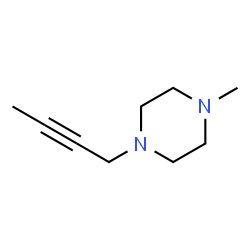 Piperazine, 1-(2-butynyl)-4-methyl- (9CI)结构式