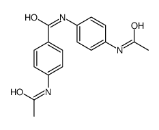 4-acetamido-N-(4-acetamidophenyl)benzamide Structure