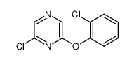 2-CHLORO-6-(2-CHLOROPHENOXY) PYRAZINE结构式