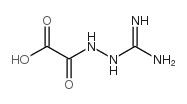 Oxalyl monoguanylhydrazide structure