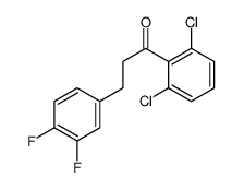 2',6'-DICHLORO-3-(3,4-DIFLUOROPHENYL)PROPIOPHENONE图片