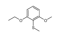 (2-ethoxy-6-methoxyphenyl)(methyl)sulfane Structure