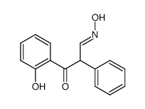 3-(2-Hydroxy-phenyl)-3-oxo-2-phenyl-propionaldehyde oxime Structure