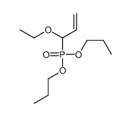 3-dipropoxyphosphoryl-3-ethoxyprop-1-ene Structure