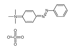 trimethyl-(4-phenyldiazenylphenyl)azanium,perchlorate结构式