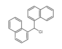 1,1'-(chloromethylene)bis-naphthalene结构式