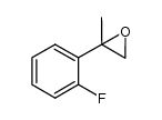 (+/-)-2-(2-fluorophenyl)-2-methyloxirane结构式