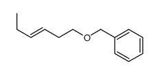 hex-3-enoxymethylbenzene Structure