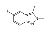 5-iodo-2,3-dimethylindazole结构式