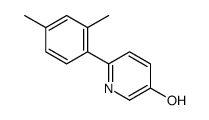 6-(2,4-dimethylphenyl)pyridin-3-ol结构式