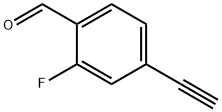 4-Ethynyl-2-fluorobenzaldehyde Structure