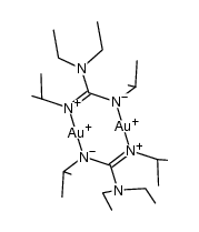 [Au(NiPr)2CNEt2]2 Structure