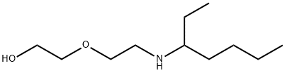 Ethanol, 2-[2-[(1-ethylpentyl)amino]ethoxy]- structure