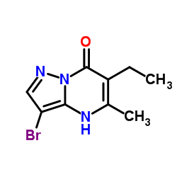 3-bromo-6-ethyl-5-methyl-4H,7H-pyrazolo[1,5-a]pyrimidin-7-one picture