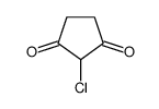 2-Chloro-1,3-cyclopentanedione structure