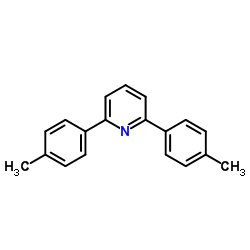 2,6-双(对-甲基苯)吡啶结构式