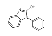 2H-Benzimidazol-2-one, 1,3-dihydro-1-phenyl- structure