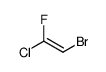 2-bromo-1-chloro-1-fluoroethene Structure