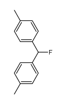 4,4'-dimethylbenzhydryl fluoride Structure