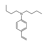 N,N-dibutyl-4-ethenylaniline Structure