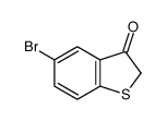 5-Bromo-1-benzothiophen-3(2H)-one structure