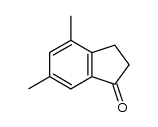 4,6-DIMETHYL-1-INDANONE Structure