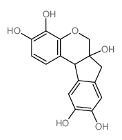 Benz[b]indeno[1,2-d]pyran-3,4,6a,9,10(6H)-pentol,7,11b-dihydro- picture