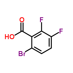 6-Bromo-2,3-difluorobenzoic acid structure