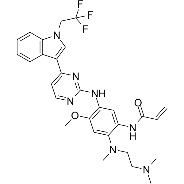 Befotertinib Structure