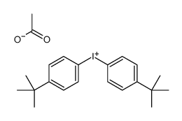 bis(4-tert-butylphenyl)iodanium,acetate结构式